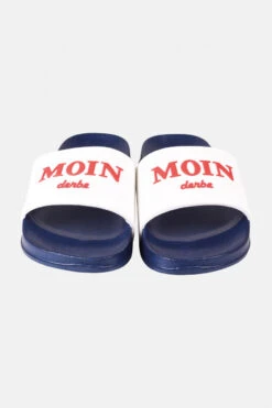 Derbe Buddellette Moin Schlappen Latschen Weiß Blau Rot 10 Derbe Buddellette Moin Schlappen Latschen Weiß Blau Rot -Kleider Verkauf 12411 3jkJcT05Mz4guK 1280x1280