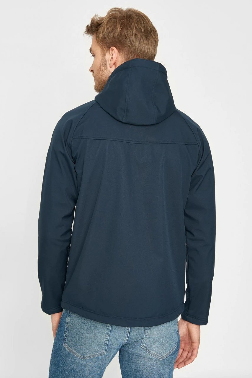 Derbe Isleby Herren Softshell Jacke Blau Rot 6 Derbe Isleby Herren Softshell Jacke Blau Rot - Image 4