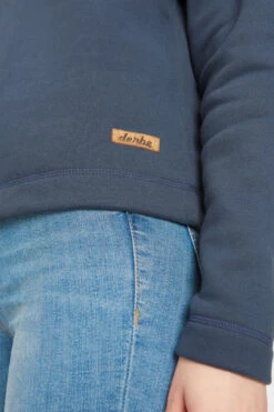 Derbe Moin Damen Hoody Kapuzenpullover Navy Dunkelblau -Kleider Verkauf 12999 5 1280x1280