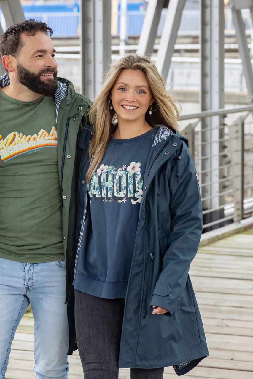 Derbe Traveby Friese Fisher Dunkelblau Damen Regenjacke 9 Derbe Traveby Friese Fisher Dunkelblau Damen Regenjacke - Image 7