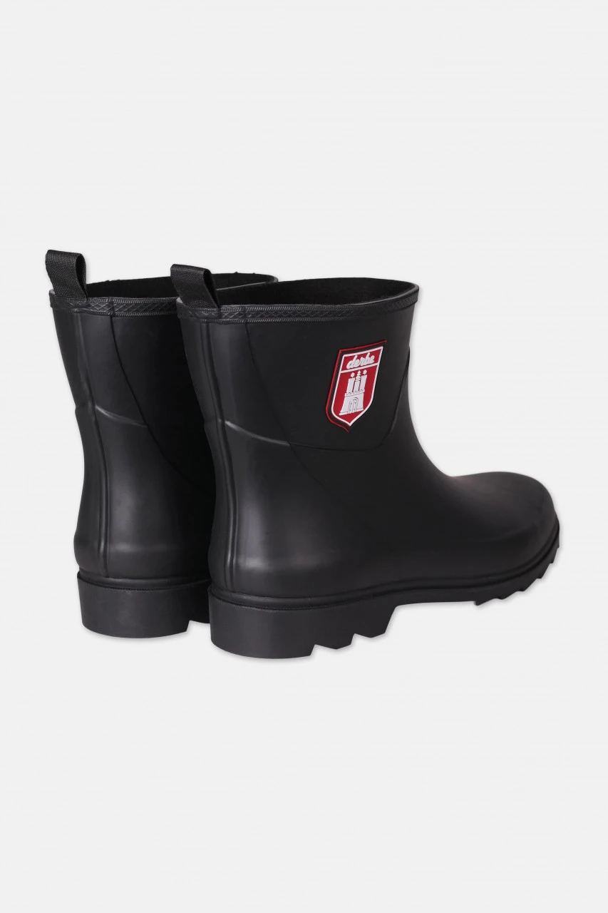 Derbe Pladderbotten Pelz Schwarz Herren Gummistiefel Gefüttert 5 Derbe Pladderbotten Pelz Schwarz Herren Gummistiefel Gefüttert - Image 3