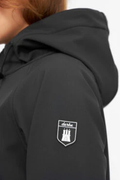 Derbe Island Friese Black Doe Damen Softshell Mantel Schwarz Ocker -Kleider Verkauf 13635 5 1280x1280