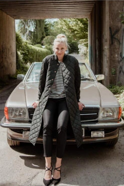 Derbe Quiltby Long Damen Jacke Black Schwarz -Kleider Verkauf 13639 7 1280x1280