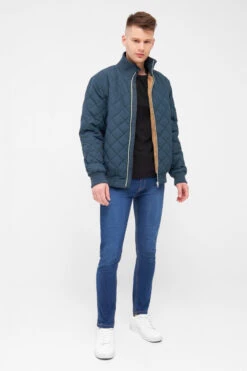 Derbe Quiltby Cozy Herren Jacke Navy Caramel Dunkelblau -Kleider Verkauf 13860 2 1280x1280