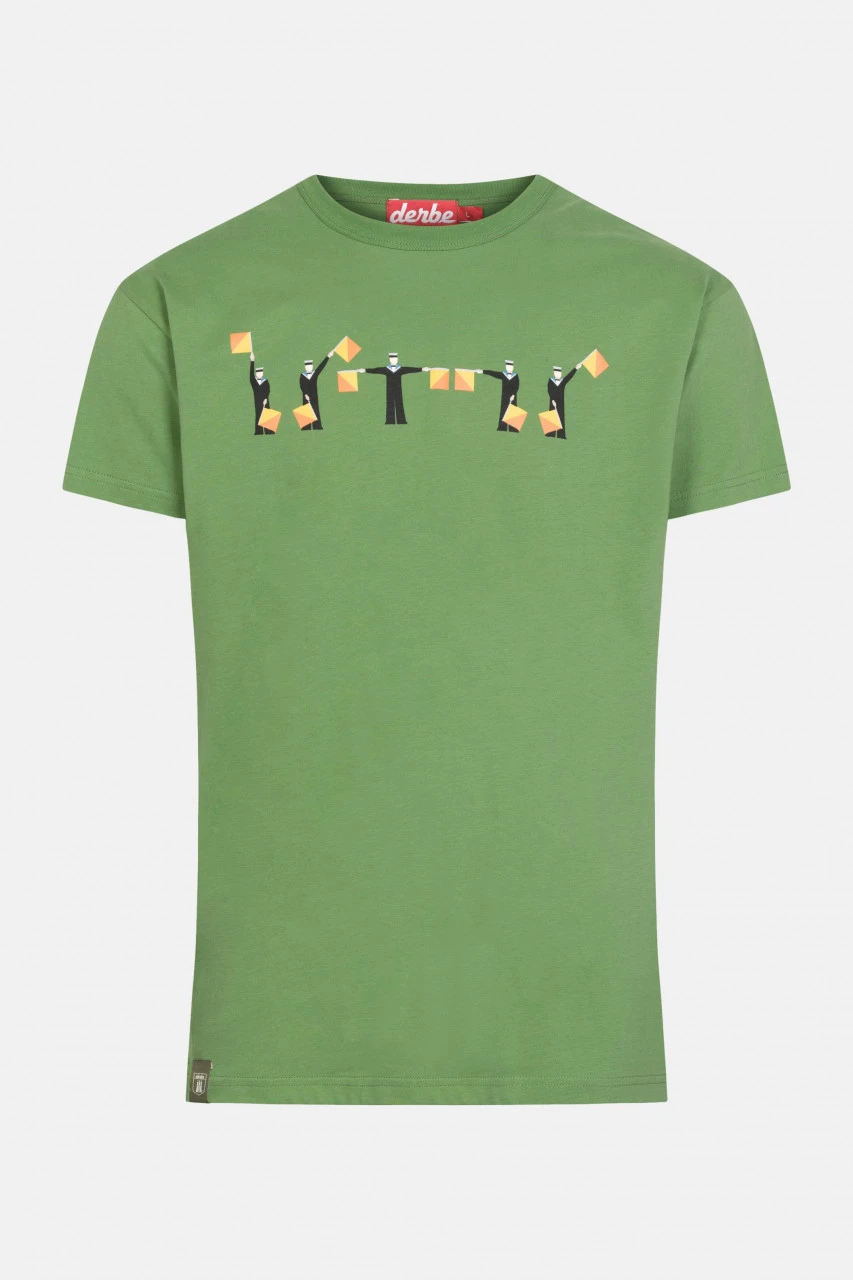 Derbe Flaggenmann Herren T-Shirt Cactus Grün 3 Derbe Flaggenmann Herren T-Shirt Cactus Grün