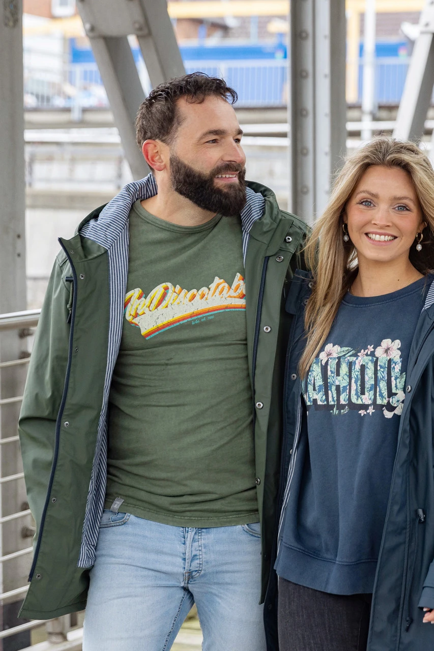 Derbe Passby Fisher Oliv Herren Regenjacke 10 Derbe Passby Fisher Oliv Herren Regenjacke - Image 8