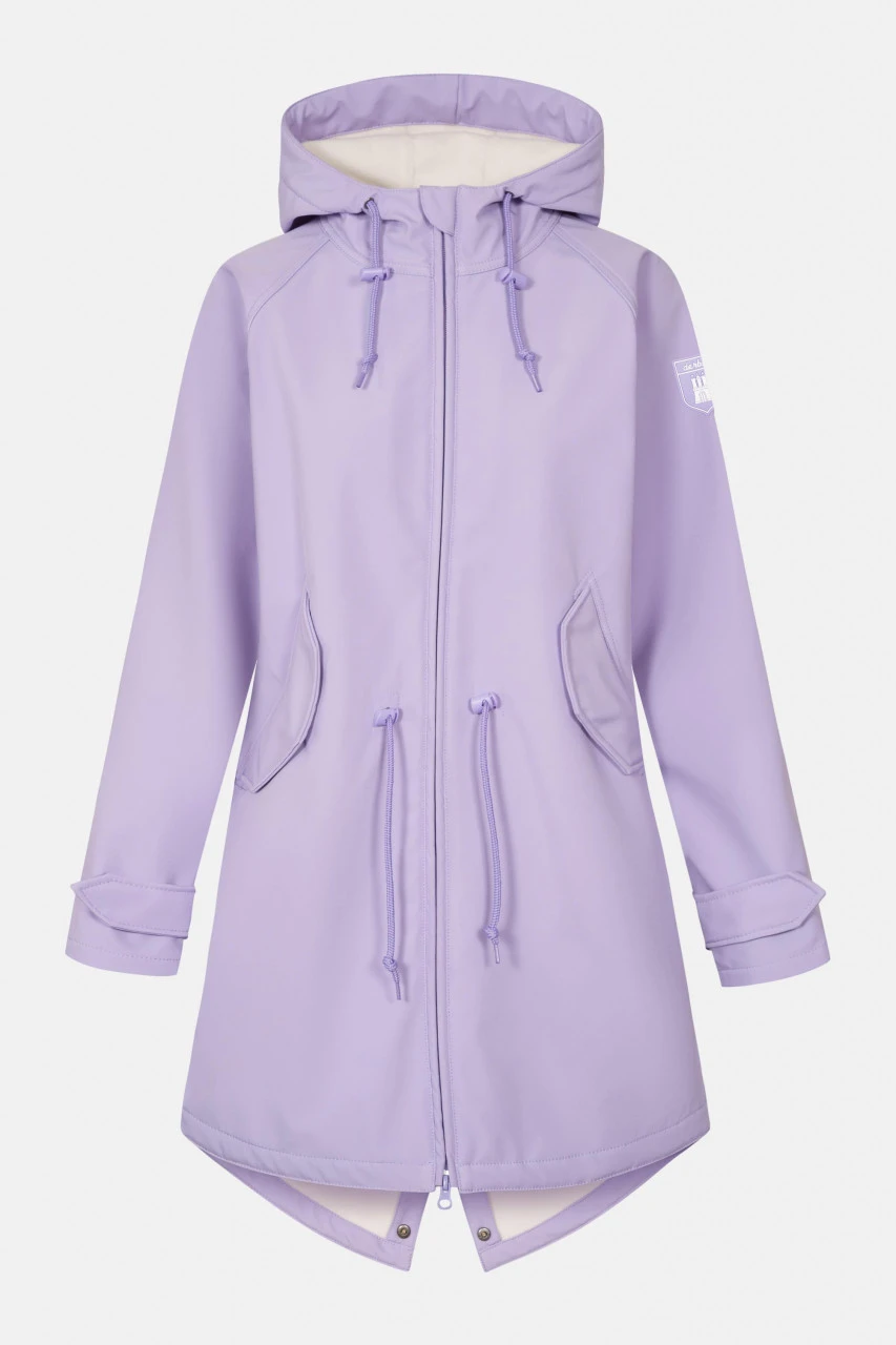 Derbe Island Friese Damen Softshell Mantel Purple Rose Off White Flieder 3 Derbe Island Friese Damen Softshell Mantel Purple Rose Off White Flieder