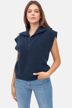 Derbe Troyunder Gots Organic Damen Troyer Pullunder Weste Rippstrick Navy Dunkelblau 12 Derbe Troyunder Gots Organic Damen Troyer Pullunder Weste Rippstrick Navy Dunkelblau -Kleider Verkauf 13975 1 1280x1280