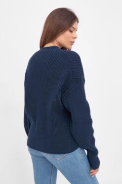 Derbe Cardie Gots Organic Damen Strickjacke Rippstrick Navy Dunkelblau 14 Derbe Cardie Gots Organic Damen Strickjacke Rippstrick Navy Dunkelblau -Kleider Verkauf 13976 3 1280x1280