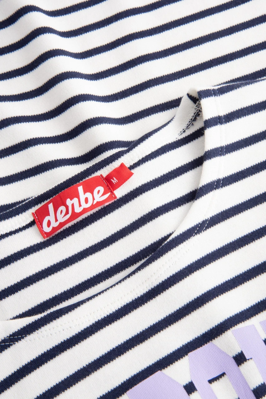 Derbe Hambourg Damen Langarmshirt Striped Offwhite Navy Beige Blau Gestreift 3 Derbe Hambourg Damen Langarmshirt Striped Offwhite Navy Beige Blau Gestreift - Image 2
