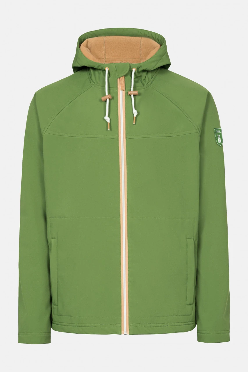 Derbe Isleby Herren Softshell Jacke Cactus Doe Grün Ocker 3 Derbe Isleby Herren Softshell Jacke Cactus Doe Grün Ocker