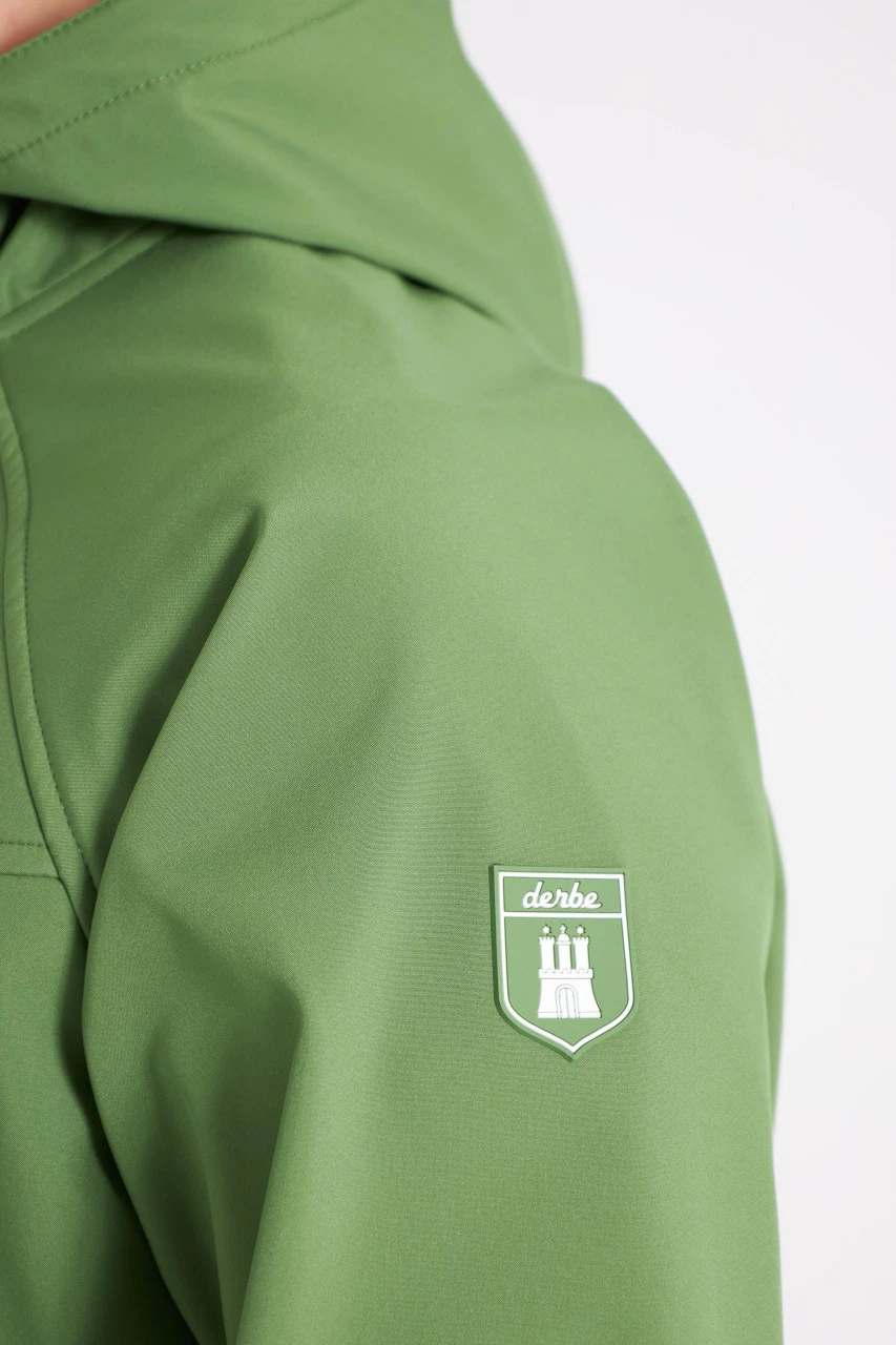 Derbe Isleby Herren Softshell Jacke Cactus Doe Grün Ocker 9 Derbe Isleby Herren Softshell Jacke Cactus Doe Grün Ocker - Image 7