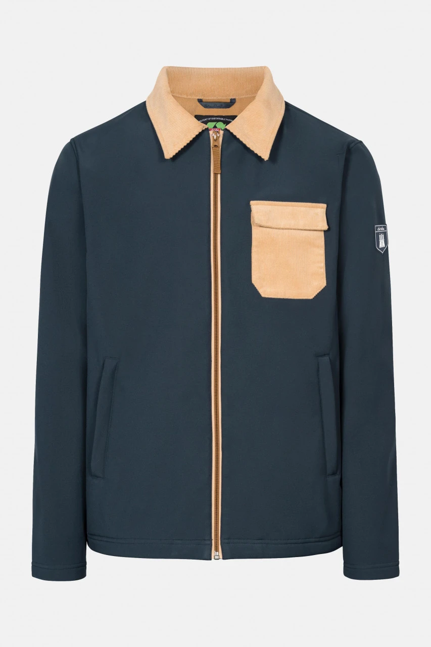 Derbe Kartby Herren Softshelljacke Navy Doe Dunkelblau Ocker 3 Derbe Kartby Herren Softshelljacke Navy Doe Dunkelblau Ocker