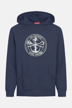 Derbe Zobel Sea Shepherd Gots Organic Herren Pullover Navy Dunkelblau