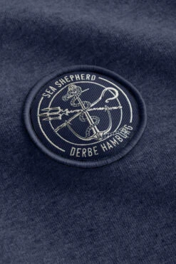 Derbe Seehase Sea Shepherd Gots Organic Damen Sweatjacke Navy Dunkelblau -Kleider Verkauf 14107 3 1280x1280