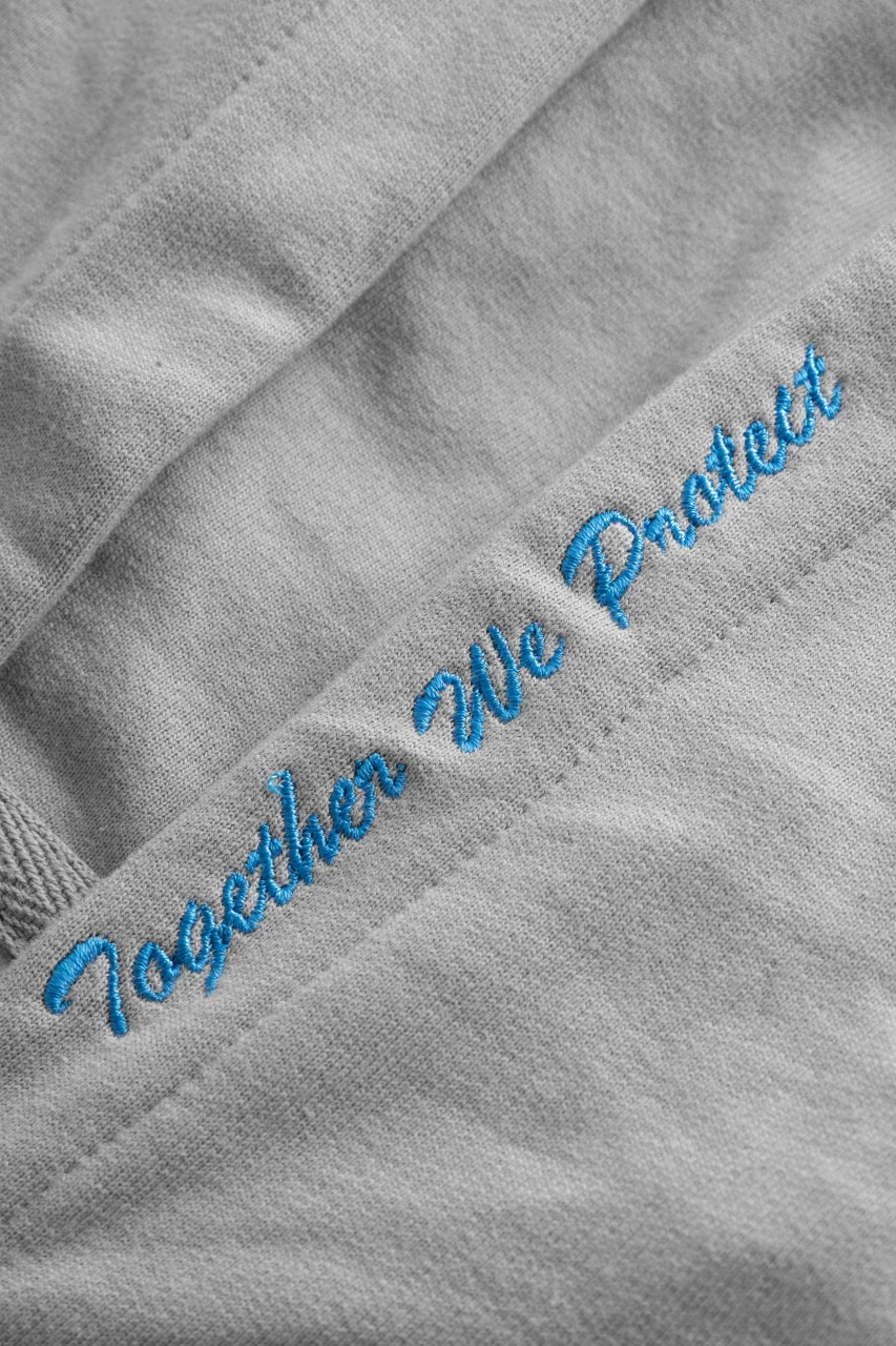 Derbe Seehase Sea Shepherd Gots Organic Damen Sweatjacke Grau 5 Derbe Seehase Sea Shepherd Gots Organic Damen Sweatjacke Grau - Image 3