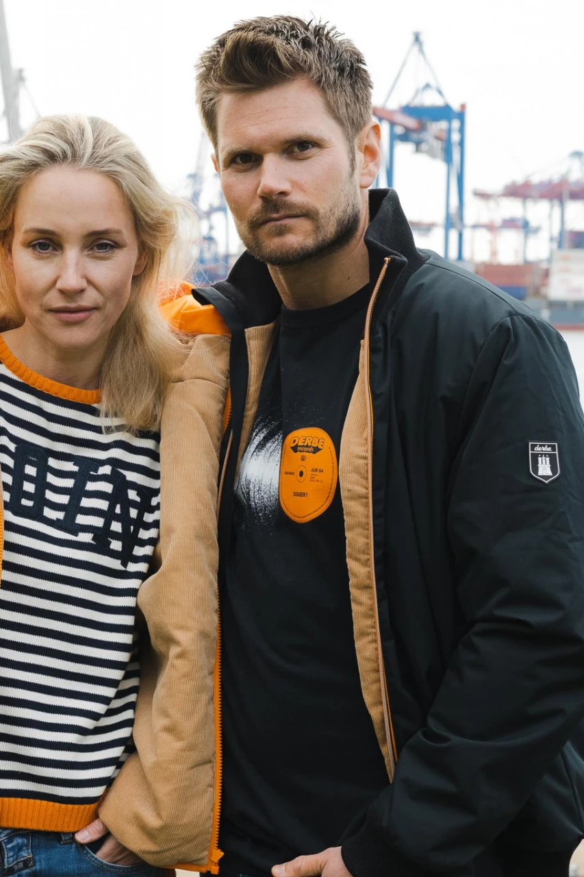 Derbe Thomsholm Herren Jacke Schwarz Black Caramel Beige 10 Derbe Thomsholm Herren Jacke Schwarz Black Caramel Beige - Image 8