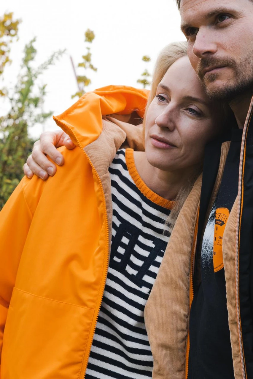 Derbe Peutholm Damen Jacke Sun Orange Caramel Beige 11 Derbe Peutholm Damen Jacke Sun Orange Caramel Beige - Image 9