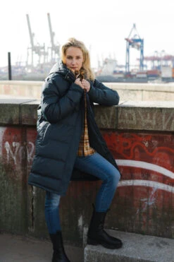 Derbe Puffholm Damen Wintermantel Navy Dunkelblau Steppmantel -Kleider Verkauf 14170 5xsocVKmvdJfhw 1280x1280