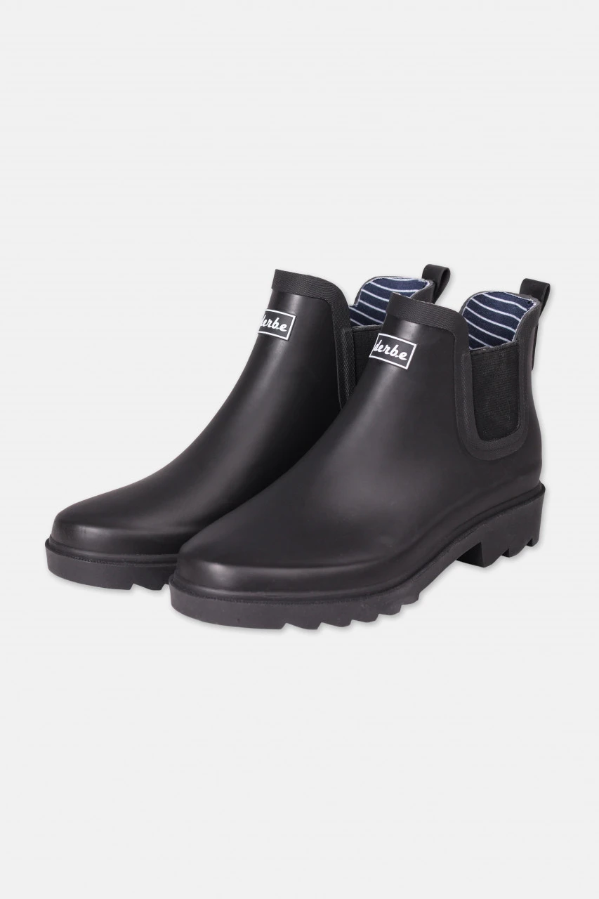 Derbe Utgahn Stevel Gummistiefel Schwarz Halbstiefel Chelsea Boots Unisex 3 Derbe Utgahn Stevel Gummistiefel Schwarz Halbstiefel Chelsea Boots Unisex
