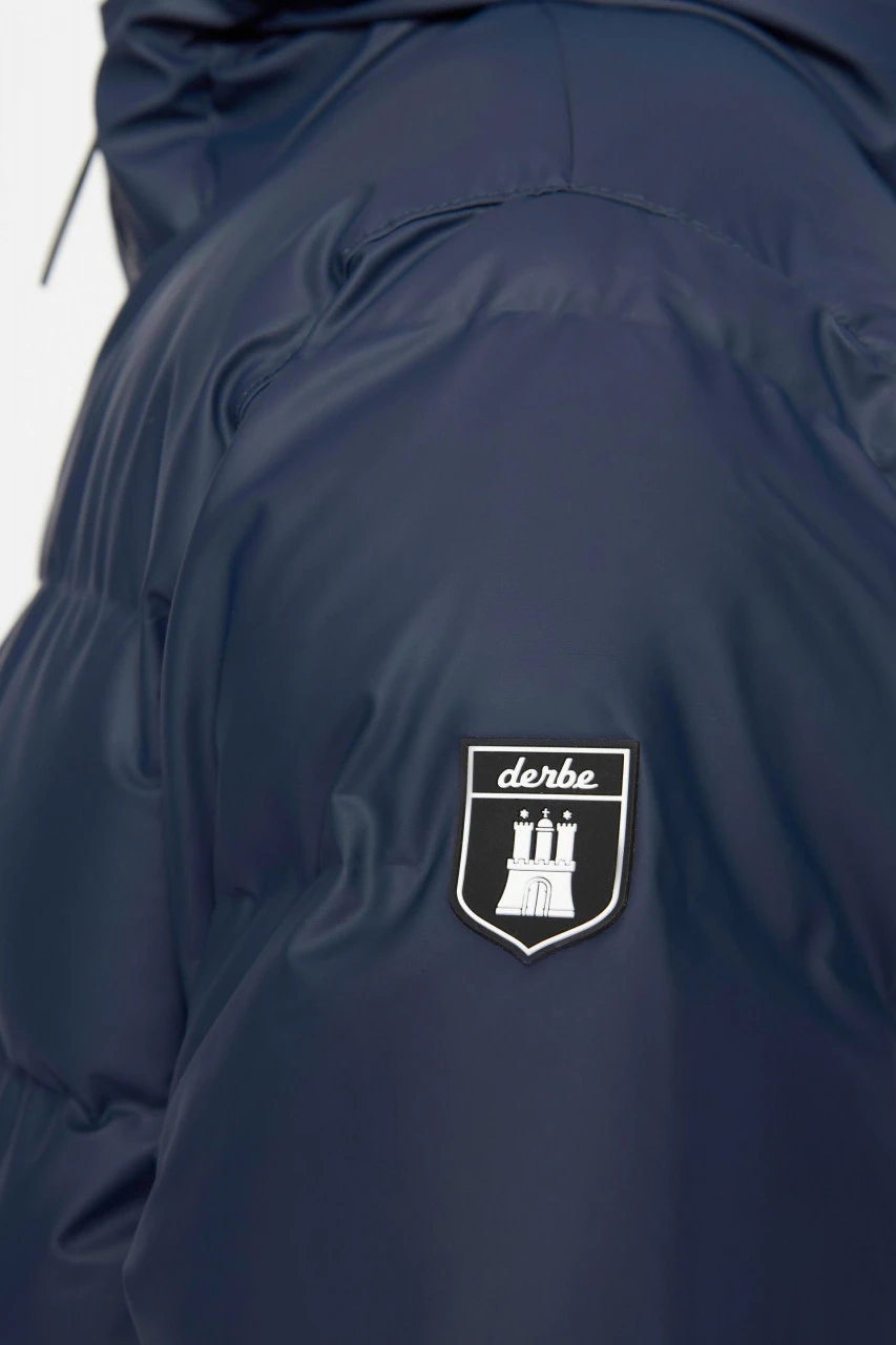 Derbe Interholm Cozy Herren Winterjacke Blau Dress Blue Caramel Puffer Jacket Teddy 7 Derbe Interholm Cozy Herren Winterjacke Blau Dress Blue Caramel Puffer Jacket Teddy - Image 5