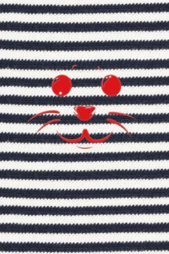 Derbe Robbenschnute Damen Hoodie Kapuzenpullover Gestreift Navy Dunkelblau Weiß Nachhaltig -Kleider Verkauf 14238 5 1280x1280