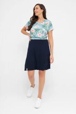 Derbe Hawa Uni Damen Rock Dunkelblau Navy Nachhaltig -Kleider Verkauf 14242 2 1280x1280