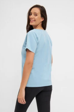 Derbe Matrosenrobbe Damen T-Shirt Hell Blau Forget Me Not Nachhaltig 9 Derbe Matrosenrobbe Damen T-Shirt Hell Blau Forget Me Not Nachhaltig -Kleider Verkauf 14279 2 1280x1280