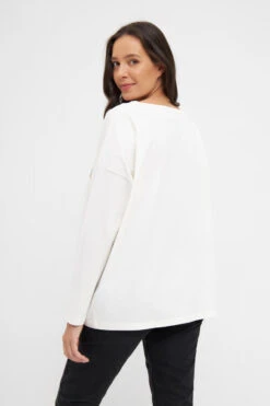 Derbe Hawahoi Damen Longsleeve Off White Langarmshirt Weiß Nachhaltig -Kleider Verkauf 14281 2 1280x1280