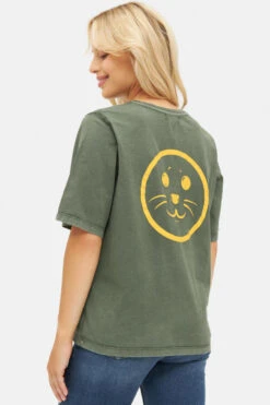 Derbe Robsmile Damen T-Shirt Grün Kombu Green Backprint Nachhaltig -Kleider Verkauf 14285 2hk0ppl1a4metl 1280x1280