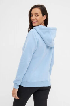 Derbe Peace Damen Hoodie Kapuzenpullover Hell Blau Forget Me Not Nachhaltig -Kleider Verkauf 14292 2 1280x1280