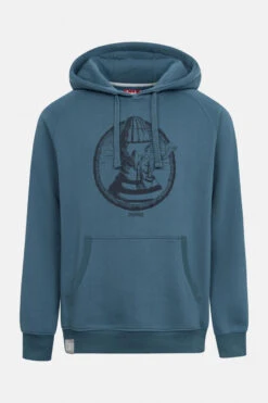Derbe Matrosenmöwe Hoodie Herren Kapuzenpullover Blau Orion Blue