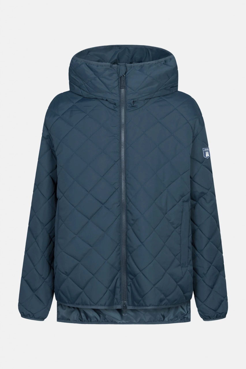 Derbe Quiltby Short Damen Jacke Navy Dunkelblau Nachhaltig 3 Derbe Quiltby Short Damen Jacke Navy Dunkelblau Nachhaltig