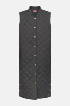 Derbe Quiltby Vest Damen Jacke Schwarz Black Nachhaltig