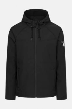 Derbe Isleby Herren Softshell Jacke Schwarz Black Nachhaltig