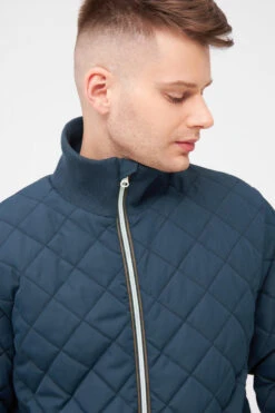 Derbe Quiltby Herren Steppjacke Navy Blau -Kleider Verkauf 14309 3 1280x1280