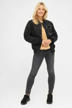 Derbe Quiltby College Unisex Jacke Schwarz Black Nachhaltig -Kleider Verkauf 14310 5 1280x1280