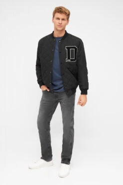 Derbe Quiltby College Unisex Jacke Schwarz Black Nachhaltig -Kleider Verkauf 14310 6 1280x1280