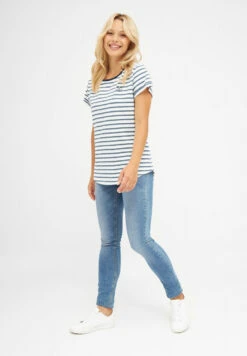 Derbe Robbenschnute Damen T-Shirt Blau Weiß Streifenshirt Orion Blue 12 Derbe Robbenschnute Damen T-Shirt Blau Weiß Streifenshirt Orion Blue -Kleider Verkauf 14354 4sCdXyOzhao9hr 1280x1280