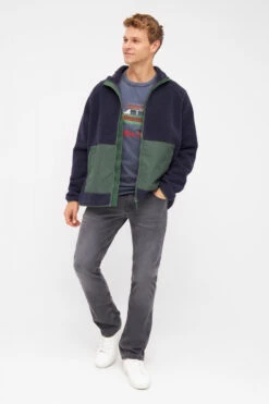 Derbe Kuschelby Navy Herren Fleecejacke Blau Grün 10 Derbe Kuschelby Navy Herren Fleecejacke Blau Grün -Kleider Verkauf 14361 2 1280x1280