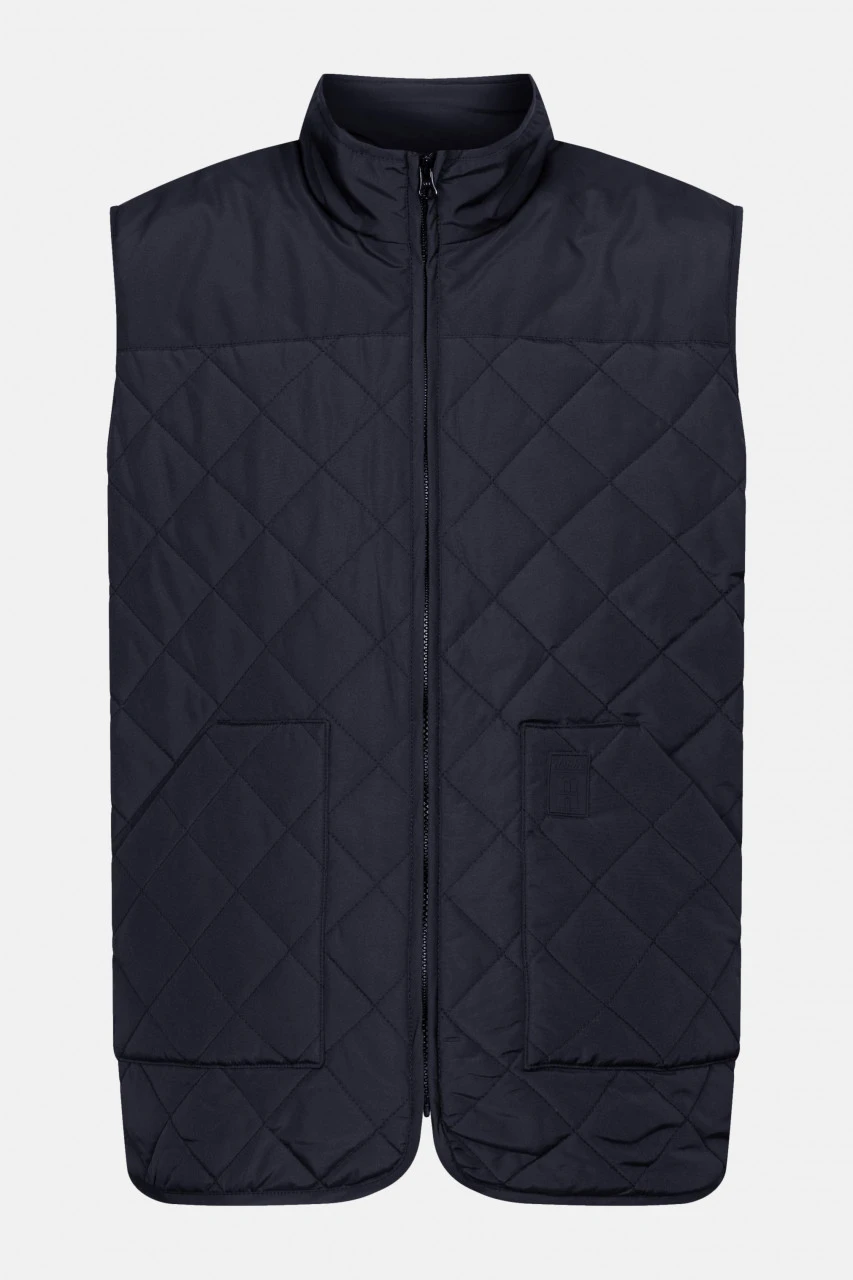 Derbe Quiltby Navy Herren Steppweste Blau Übergangsjacke 3 Derbe Quiltby Navy Herren Steppweste Blau Übergangsjacke