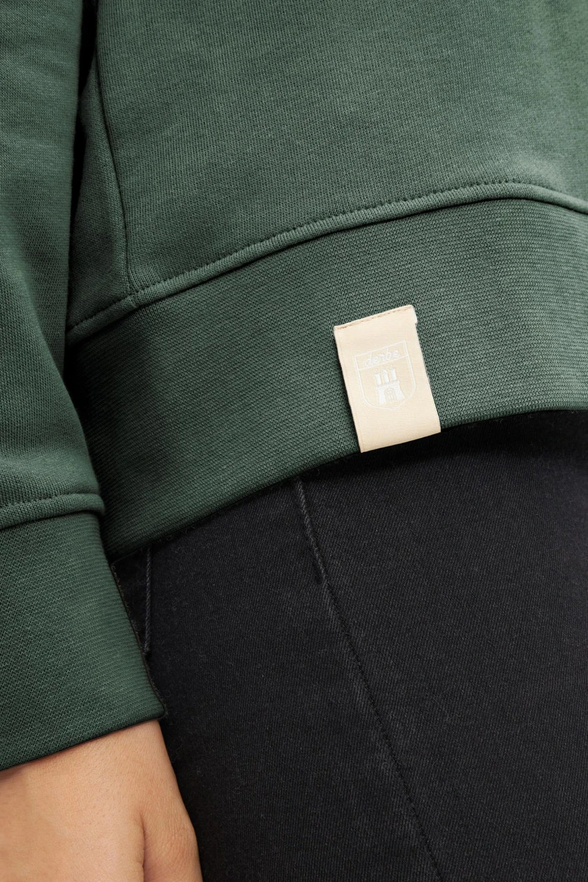 Derbe Flamoin Damen Pullover Hoodie Kombu Green Dunkelgrün Moin 7 Derbe Flamoin Damen Pullover Hoodie Kombu Green Dunkelgrün Moin - Image 5