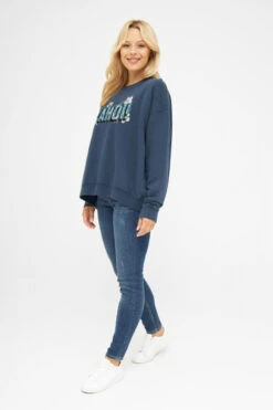 Derbe Hawahoi Damen Pullover Navy Dunkelblau Ahoi -Kleider Verkauf 14380 3 1280x1280