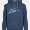 Derbe Hafenschiffer Herren Hoodie Navy Dunkelblau