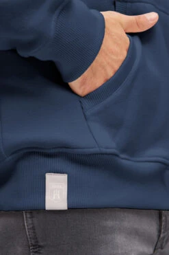 Derbe Landungsbrücken Herren Hoodie Navy Dunkelblau Kapuzenpullover -Kleider Verkauf 14382 4 1280x1280