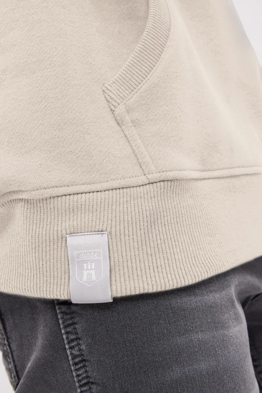 Derbe Hafenschiffer Herren Hoodie Beige Semolina 7 Derbe Hafenschiffer Herren Hoodie Beige Semolina - Image 5