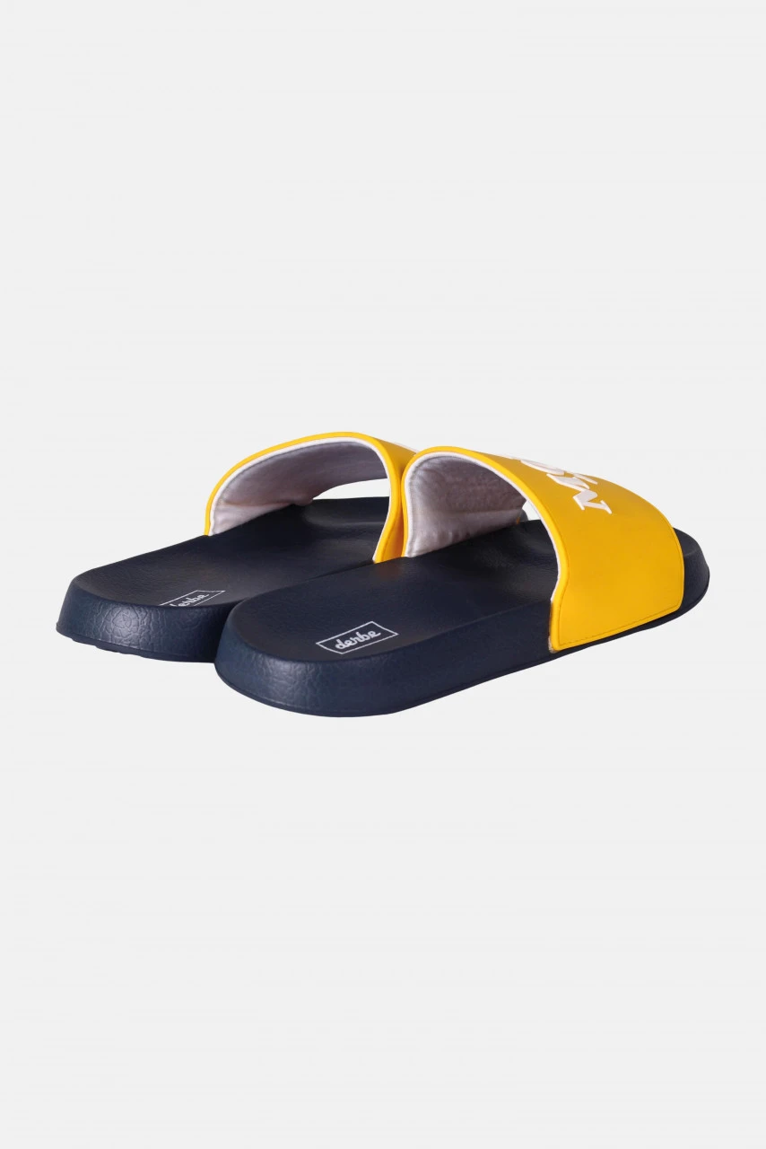 Derbe Buddellette Moin Schlappen Latschen Freesia Marine Gelb Blau 5 Derbe Buddellette Moin Schlappen Latschen Freesia Marine Gelb Blau - Image 3