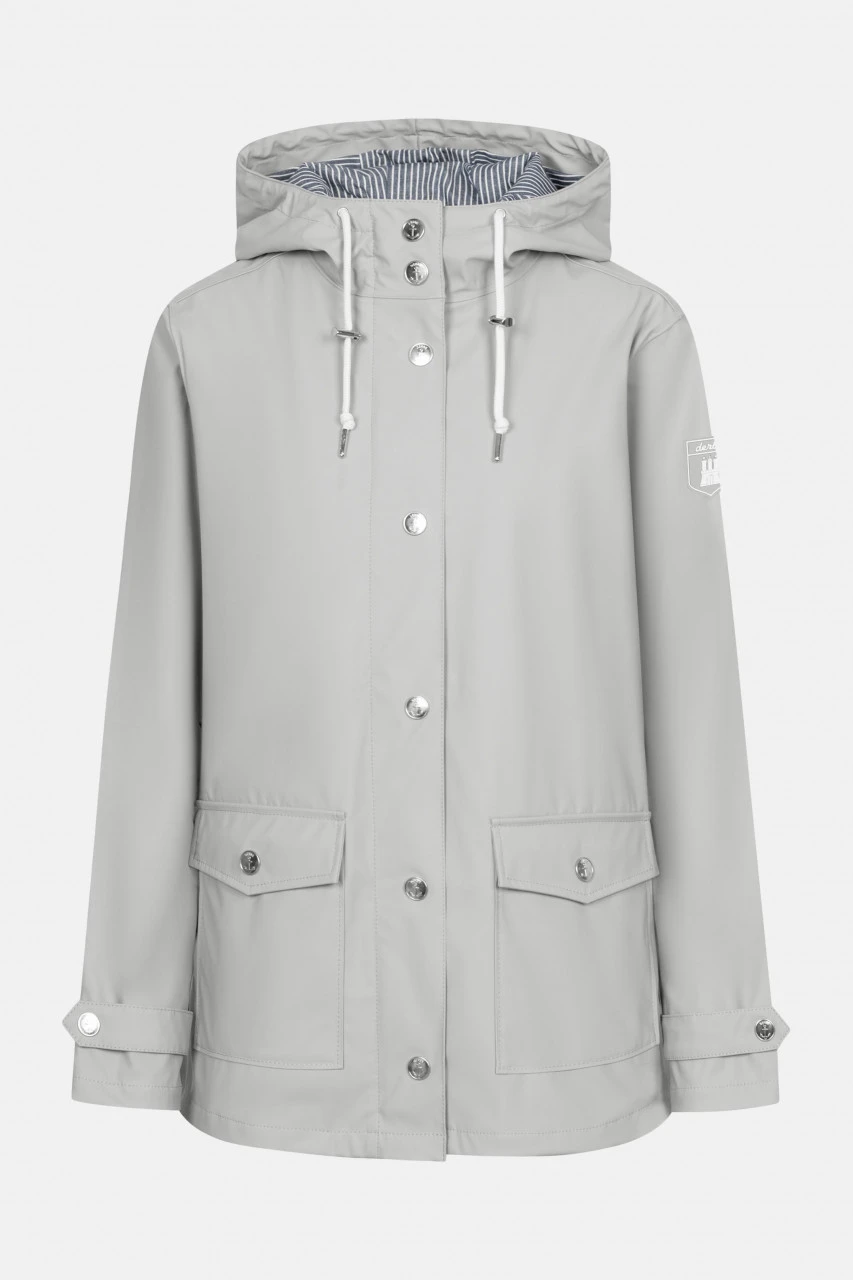 Derbe Pensby Fisher Paloma Damen Regenjacke Grau 3 Derbe Pensby Fisher Paloma Damen Regenjacke Grau