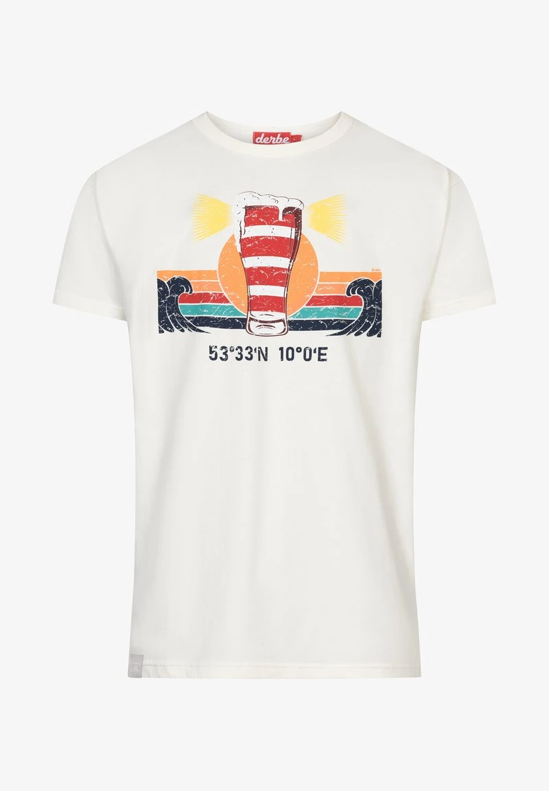 Derbe LEUCHTBIER - T-Shirt Print - Off White 3 Derbe LEUCHTBIER - T-Shirt Print - Off White