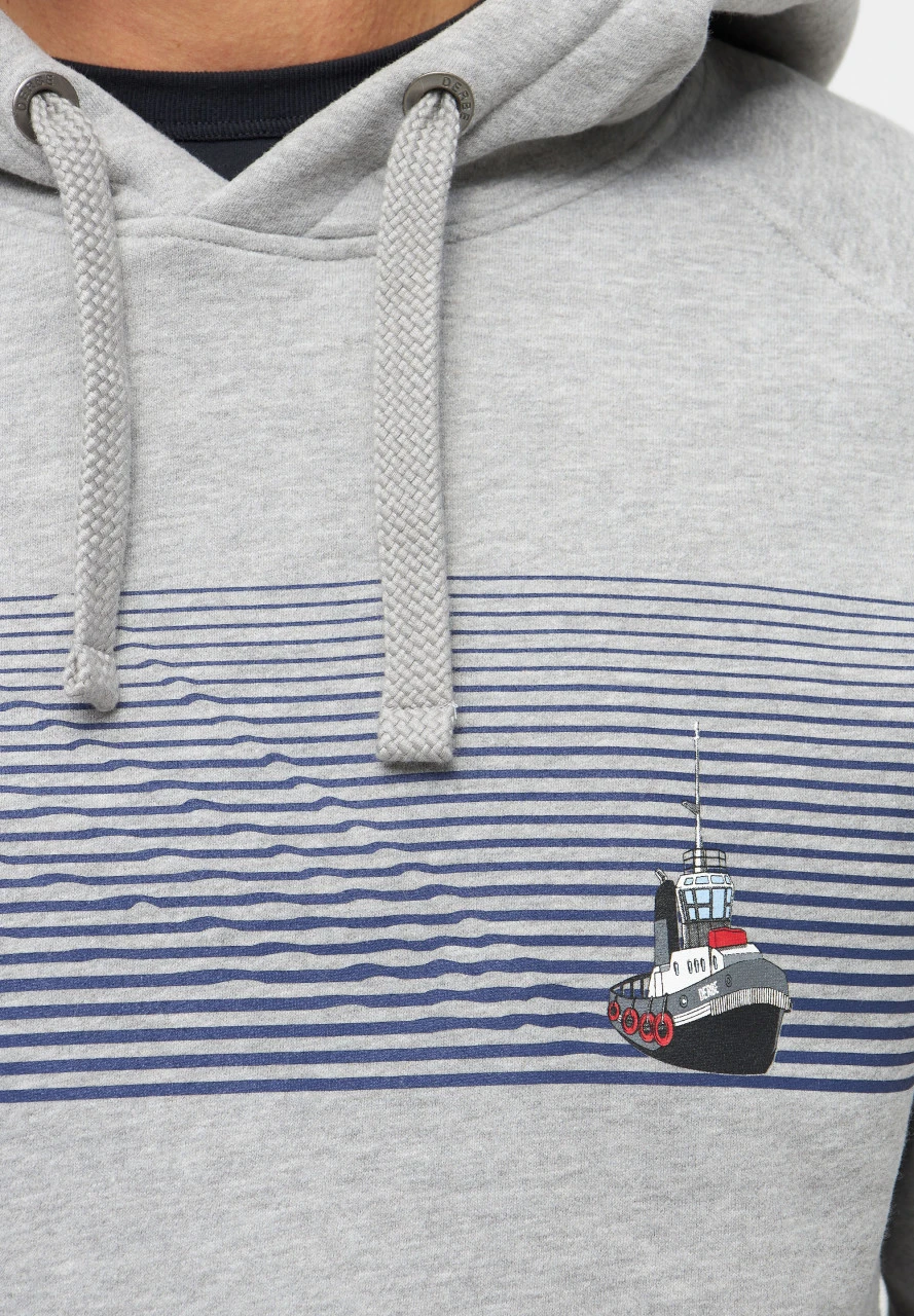 Derbe Schlepperkink Herren Hoodie Grau 7 Derbe Schlepperkink Herren Hoodie Grau - Image 5
